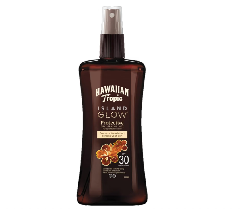 HAWAIIAN Tropic Island Glow Protective Dry Oil SPF 30, 200ml